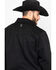 Image #2 - Outback Trading Co. Men's Softshell Reid Snap Jacket, Black, hi-res
