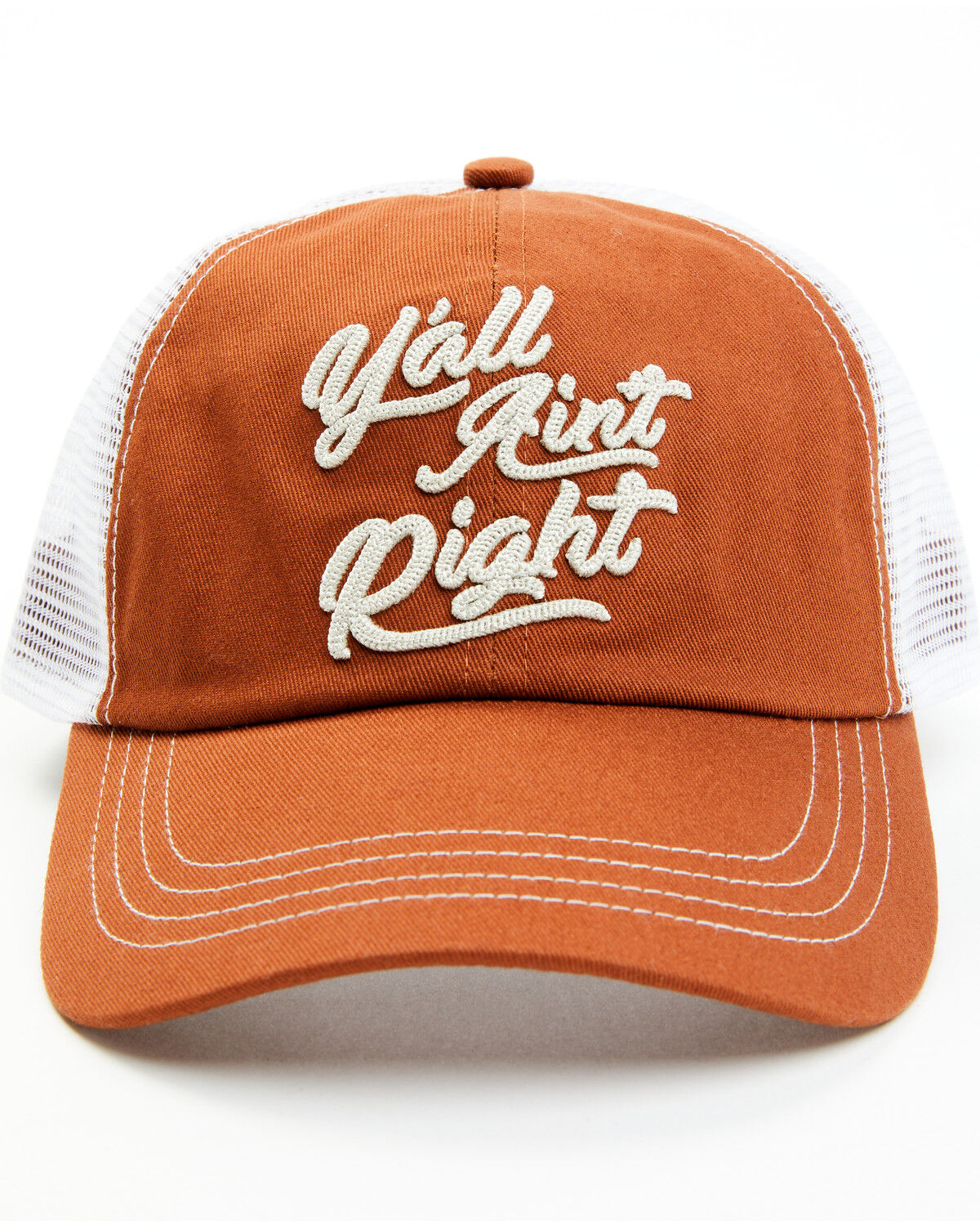 Image #1 - Idyllwind Women's Rust Copper Y'all Ain't Right Baseball Cap, Rust Copper, hi-res