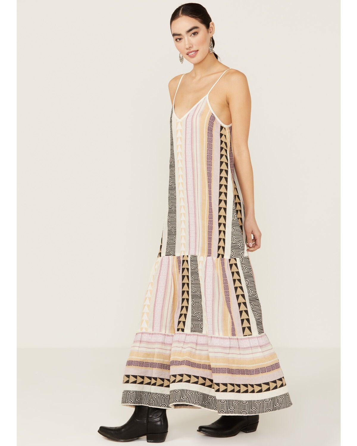 ladies striped maxi dress Amazon.com: Women Summer Maxi Dress Striped Sleeveless Strap Cutout  Backless Long Flowy A-Line Sundress Beach Boho Maxi Dress Black : Clothing,  Shoes & Jewelry
