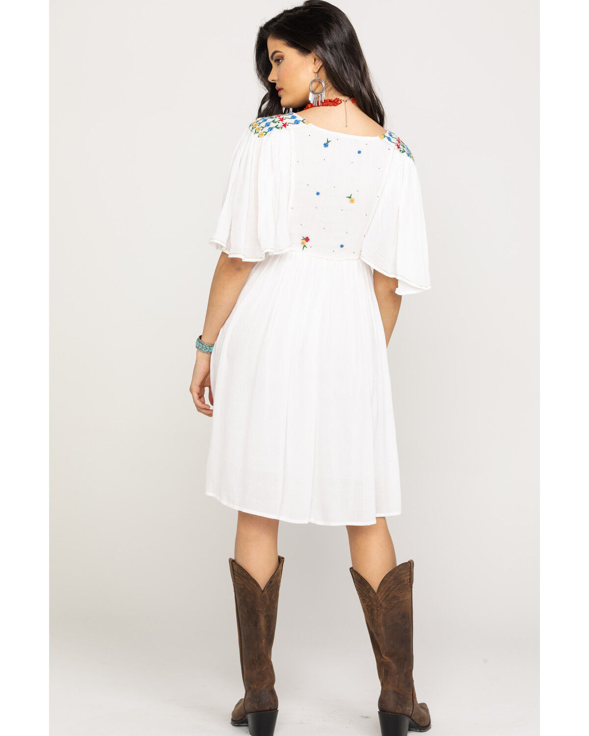 boho tassel dress