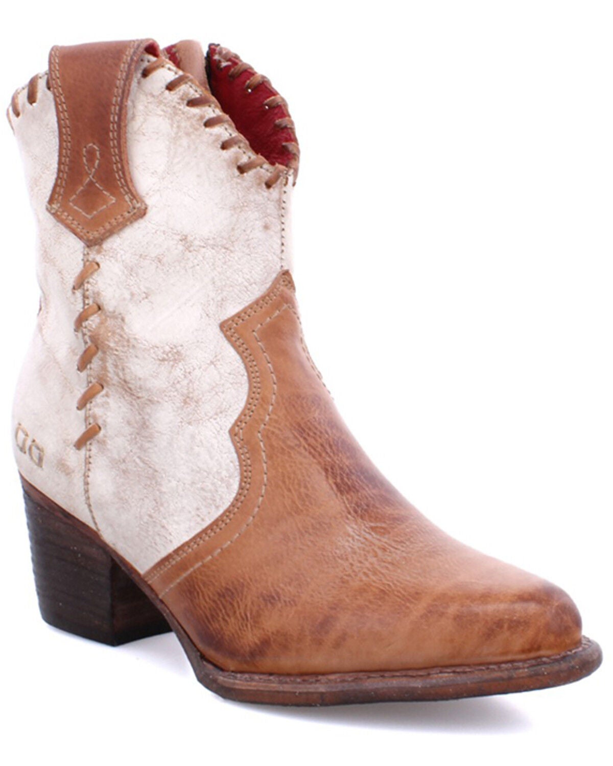 Bed Stu Women's Baila II Boots - Round Toe, Tan, hi-res
