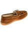 Minnetonka Men's Pile Lined Hardsole Moccasin - Moc Toe, Brown, hi-res