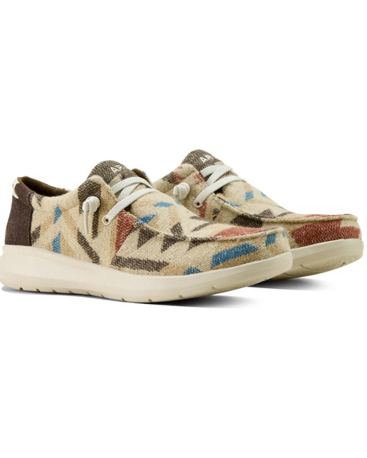 Image #4 - Ariat Men's Hilo Casual Shoes - Moc Toe, Multi, hi-res