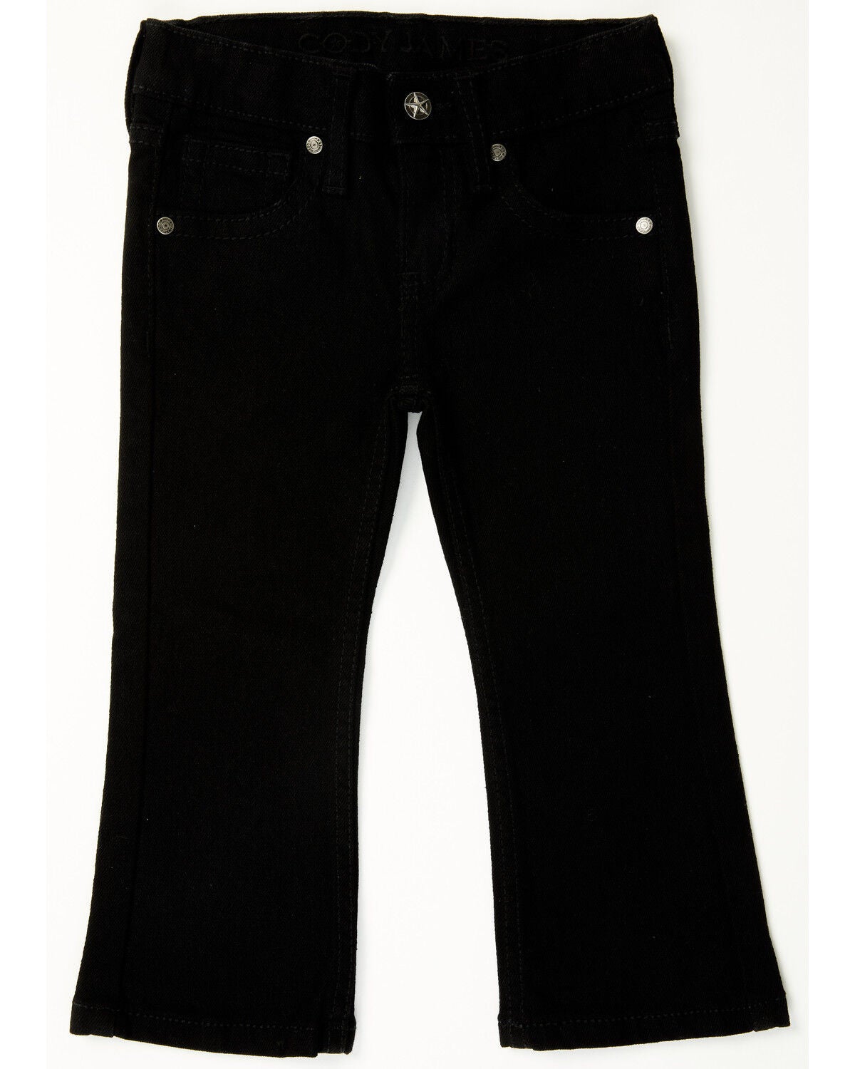 Cody James Toddler Boys' Night Rider Slim Bootcut Comfort Stretch Denim Jeans, Black, hi-res