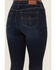 Image #4 - Shyanne Women's Celeste Dark Wash High Rise Sculpt Bootcut Stretch Denim Jeans, Dark Wash, hi-res