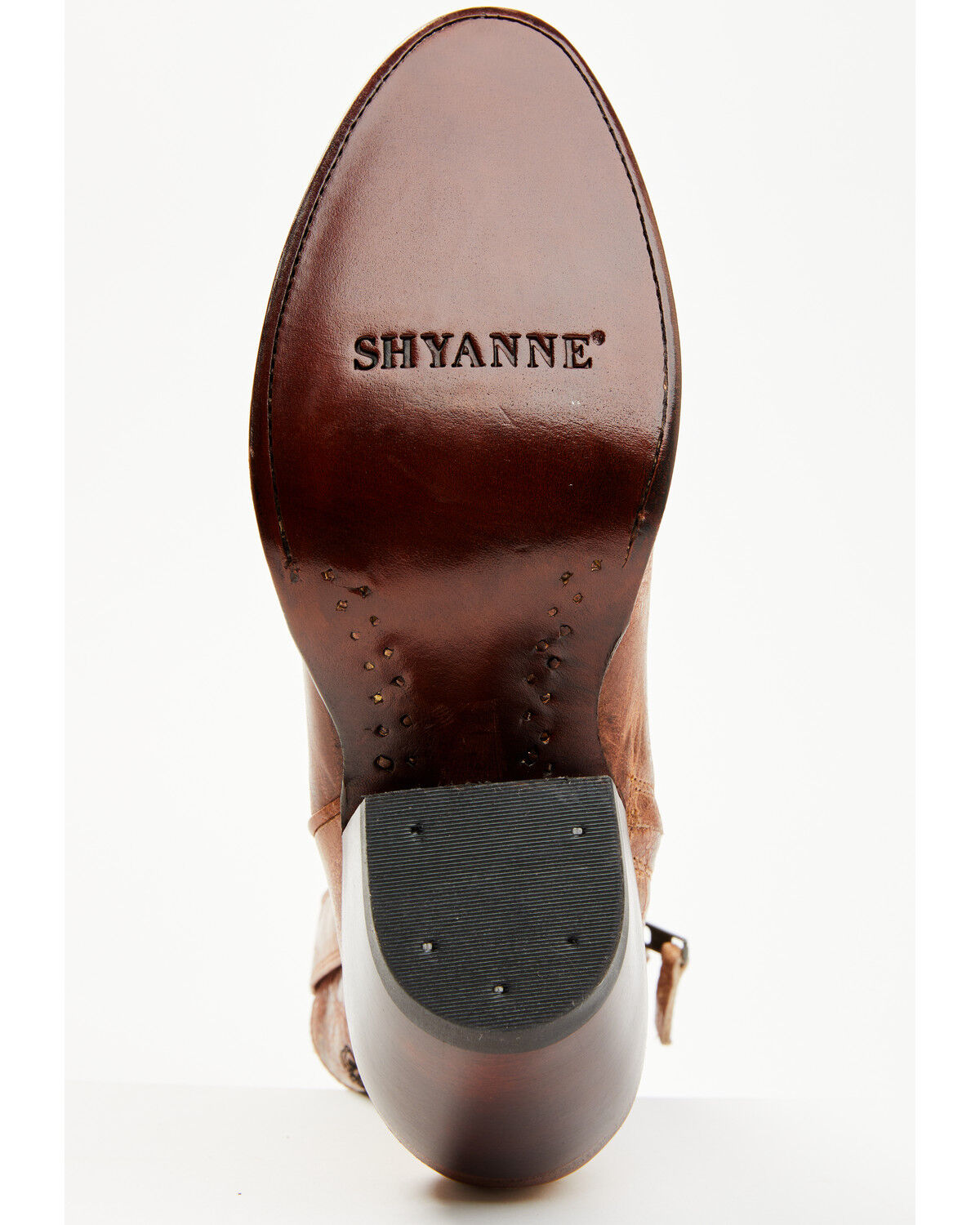 Image #7 - Shyanne Women's Weslia Western Booties - Round Toe, Honey, hi-res