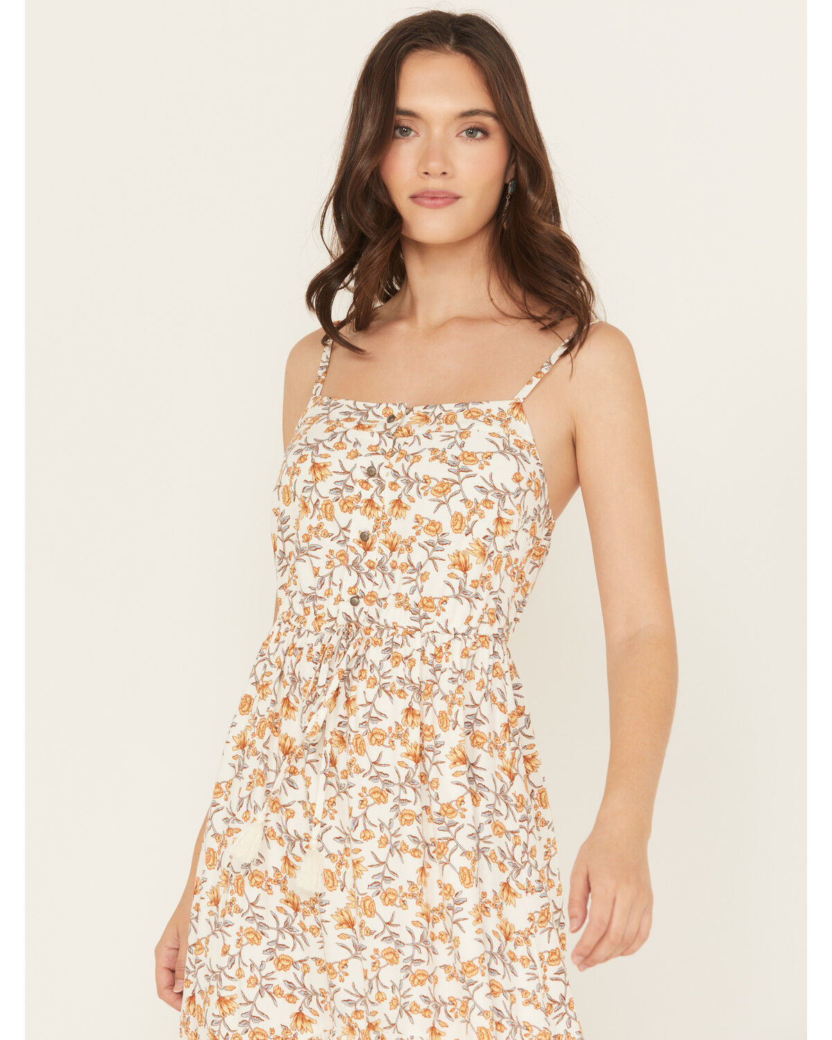 Image #3 - Idyllwind Women's Sugarland Printed High-Low Maxi Dress, Ivory, hi-res