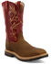 Image #2 - Twisted X Women's Western Work Boots - Steel Toe, Distressed, hi-res