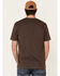 Ariat Men's Liberty USA Digi Camo Logo Short Sleeve T-Shirt , Brown, hi-res