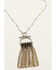 Image #2 - Shyanne Women's Long Chain Fringe Necklace, Silver, hi-res
