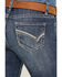 Image #4 - Rock & Roll Denim Women's Medium Wash Mid Rise Riding Bootcut Jeans, Medium Wash, hi-res