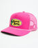 Image #1 - Hooey Men's Cactus Ropes Trucker Cap, Pink, hi-res