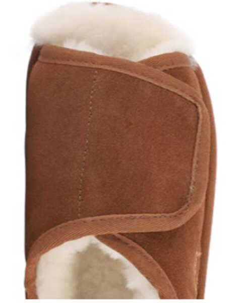 Image #6 - Lamo Footwear Women's Apma Open Toe Wrap Slippers, Chestnut, hi-res