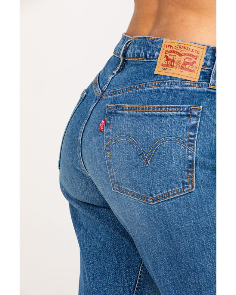 Levi's Women's 501 High Rise Jive Step Skinny Jeans | Sheplers
