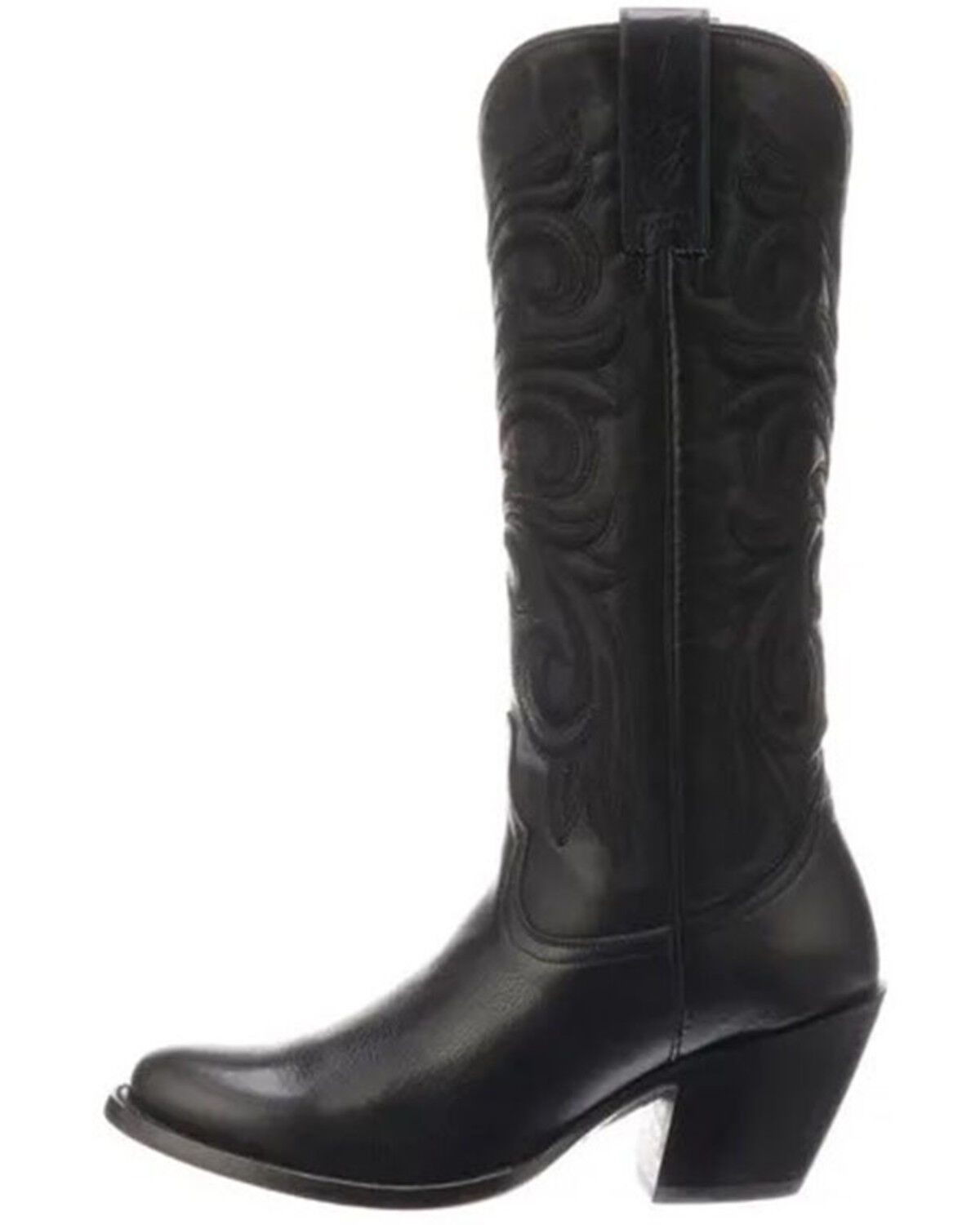 Image #3 - Lucchese Women's Laurelie Western Boots - Round Toe, Black, hi-res