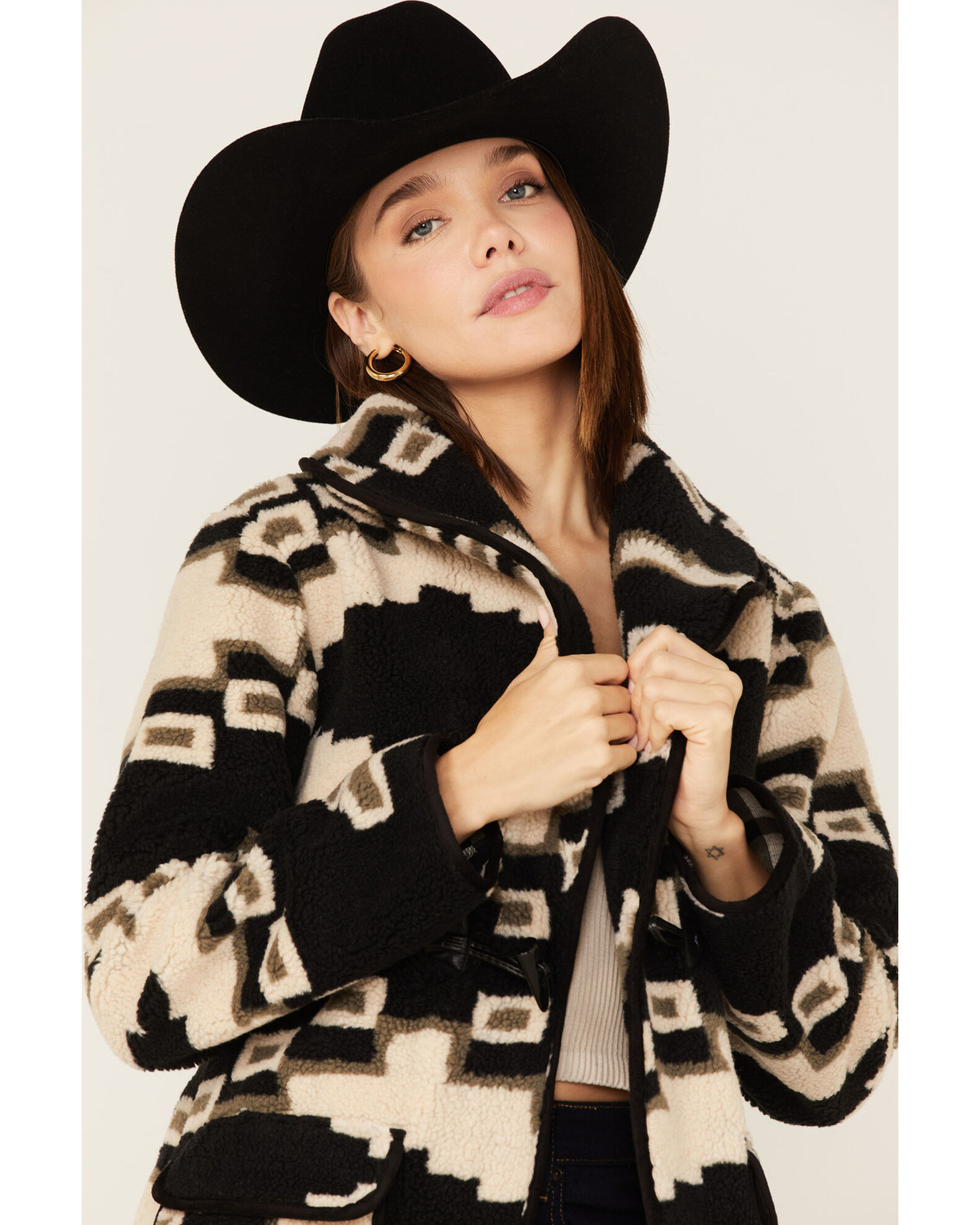 Tasha polizzi alpine blanket coat store