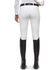 Ariat Women's Olympia Zip-Front Low Rise Knee Patch Breeches, White, hi-res