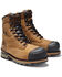 Image #1 - Timberland Men's 8" Boondock Waterproof Work Boots - Composite Toe, Brown, hi-res