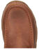 Justin Men's Cappie Cowhide Leather Casual Lace-Up Shoe - Moc Toe , Brown, hi-res
