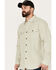 Image #2 - Dakota Grizzly Men's Major Long Sleeve Button-Down Flannel Shirt, Natural, hi-res