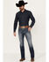 Image #1 - Cody James Men's Starlight Dark Wash Slim Straight Stretch Denim Jeans , Dark Wash, hi-res