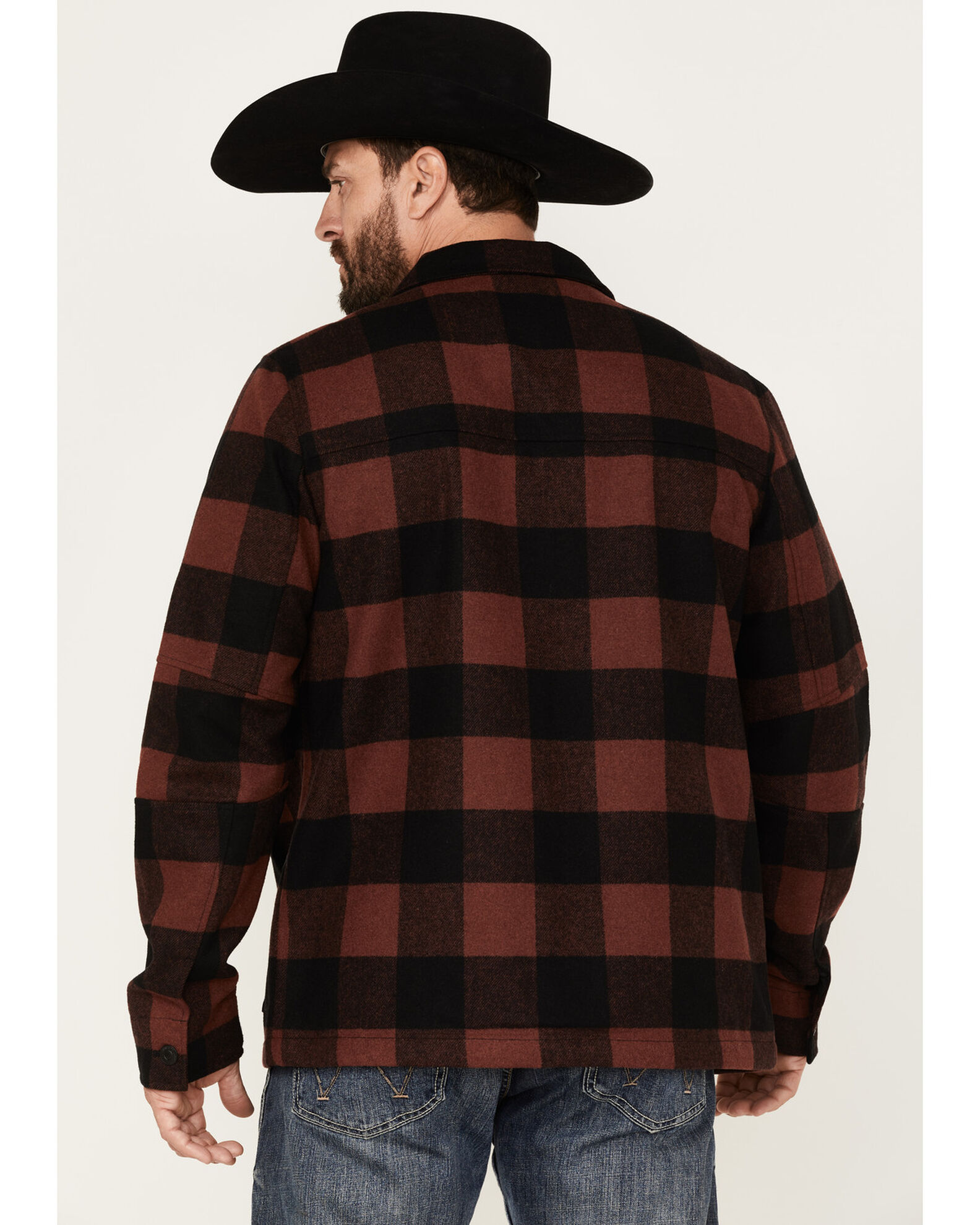 Brothers and Sons Men s Plaid Print Wool Western Jacket Sheplers