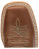 Image #6 - Justin Women's Bent Rail Kennedy Western Boots - Broad Square Toe, Tan, hi-res