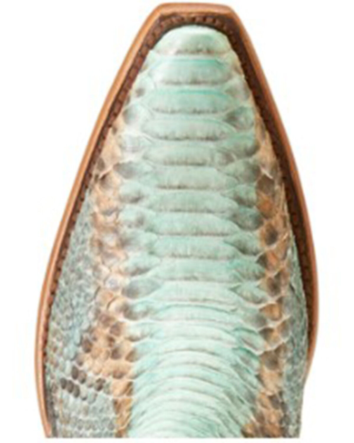 Image #4 - Ariat Women's Dixon Python Western Booties - Snip Toe, Blue, hi-res