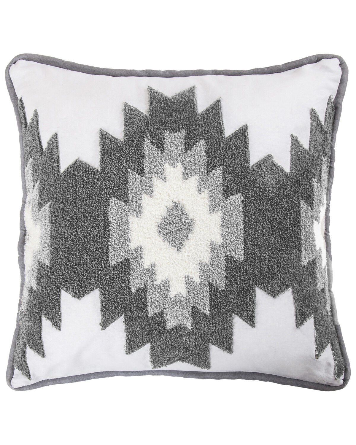 Image #1 - HiEnd Accents Free Spirit Pillow, Grey, hi-res