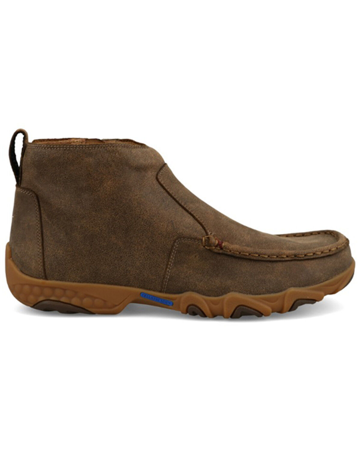 Image #2 - Twisted X Men's 4" Chelsea Driving Mocs, Brown, hi-res