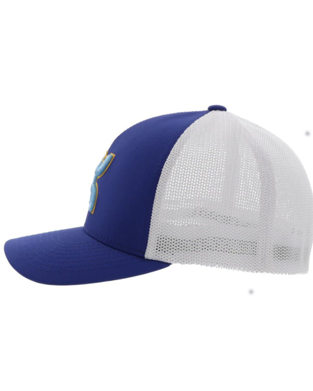 Image #4 - Hooey Men's Coach Logo Embroidered Trucker Cap, Blue, hi-res