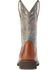 Image #3 - Ariat Women's Delilah Western Boots - Broad Square Toe, Teal, hi-res