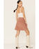 Image #4 - Maggie Sweet Women's Danna Corduroy Button Down Skirt, , hi-res