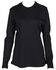 Image #1 - Forge Workwear Women's FR Crew Neck Long Sleeve Work Tee, Navy, hi-res