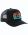 Image #6 - Hooey Men's San Lucas Trucker Cap, Black, hi-res