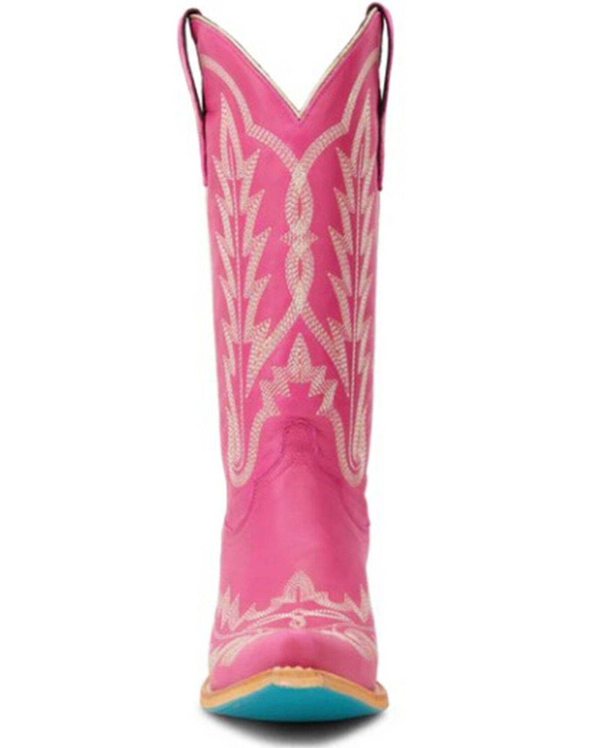 Image #4 - Lane Women's Lexington Tall Western Boots - Snip Toe, Hot Pink, hi-res