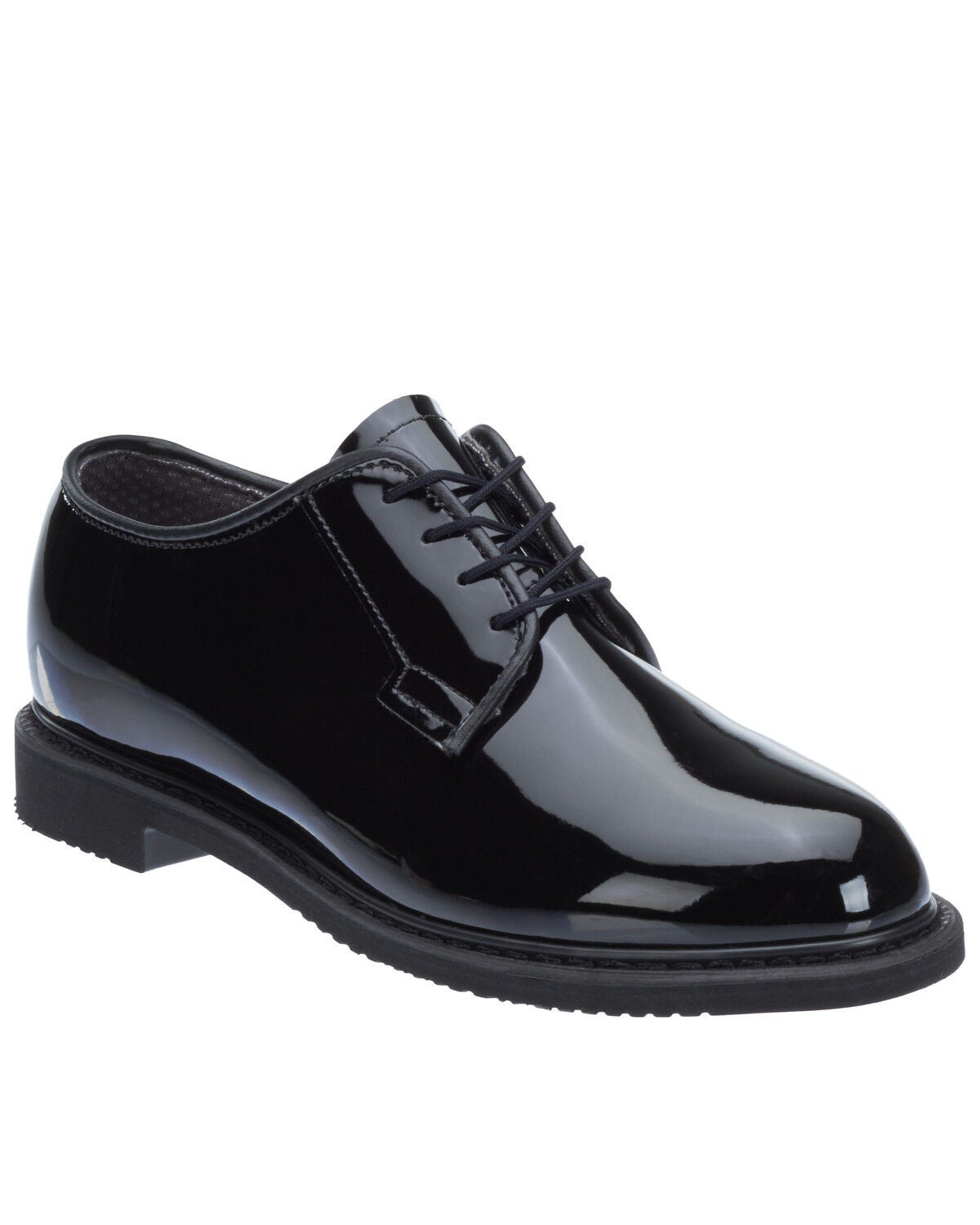 Bates Lites High Gloss Oxford 10 Women's Black