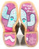 Image #2 - Tin Haul Girls' Cactilicious Embroidered Western Boots - Square Toe, Brown, hi-res