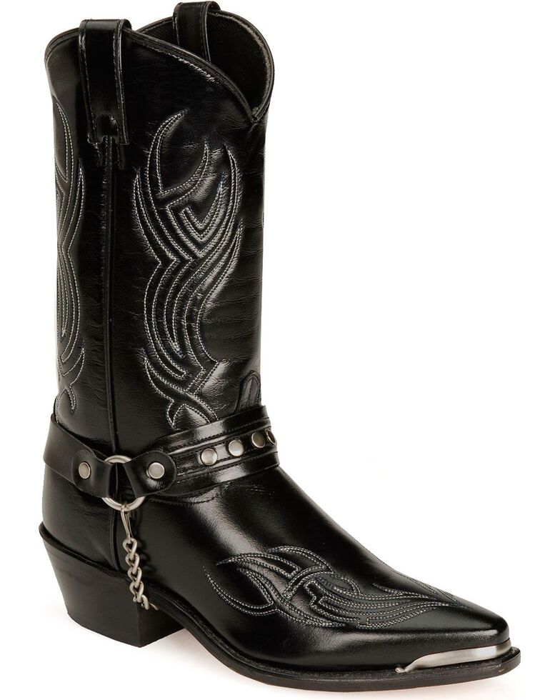 mens harness boots cheap