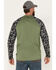 Image #4 - Cody James Men's FR Color Block Baseball Work T-Shirt, Olive, hi-res