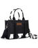 Image #1 - Wrangler Women's Whipstitch Patchwork Crossbody Bag , Black, hi-res