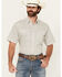 Image #1 - Ely Walker Men's Medallion Print Short Sleeve Snap Western Shirt - Big, , hi-res
