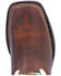 Image #6 - Durango Boys' Lil' Rebel Mexican Flag Western Boots - Broad Square Toe , Brown, hi-res