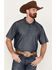 Image #1 - RANK 45® Men's Engineer Short Sleeve Polo Shirt, Navy, hi-res