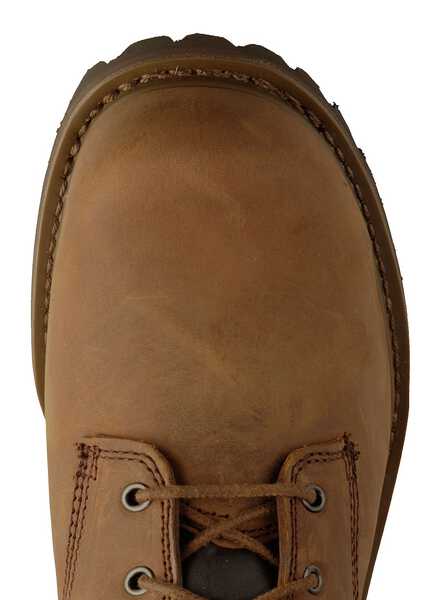 Chippewa Men's IQ Tough Oblique 8" Logger Boots - Steel Toe, Bark, hi-res