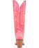 Image #5 - Dingo Women's Texas Tornado Tall Western Boots - Pointed Toe , Pink, hi-res
