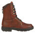 Georgia Boot Men's 8" Eagle Light Lace-Up Work Boots - Round Toe, Russet, hi-res