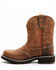 Image #3 - Shyanne Women's Raygan Western Boot - Round Toe, Brown, hi-res