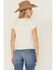Image #4 - Idyllwind Women's Trusty Embellished Short Sleeve Graphic Tee, Ivory, hi-res
