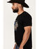 Image #2 - Cody James Don't Tread Short Sleeve Graphic T-Shirt, Black, hi-res